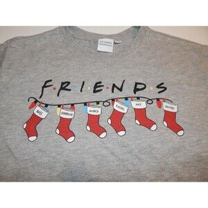 Frienda Christmas Crop Top T-Shirt Med.